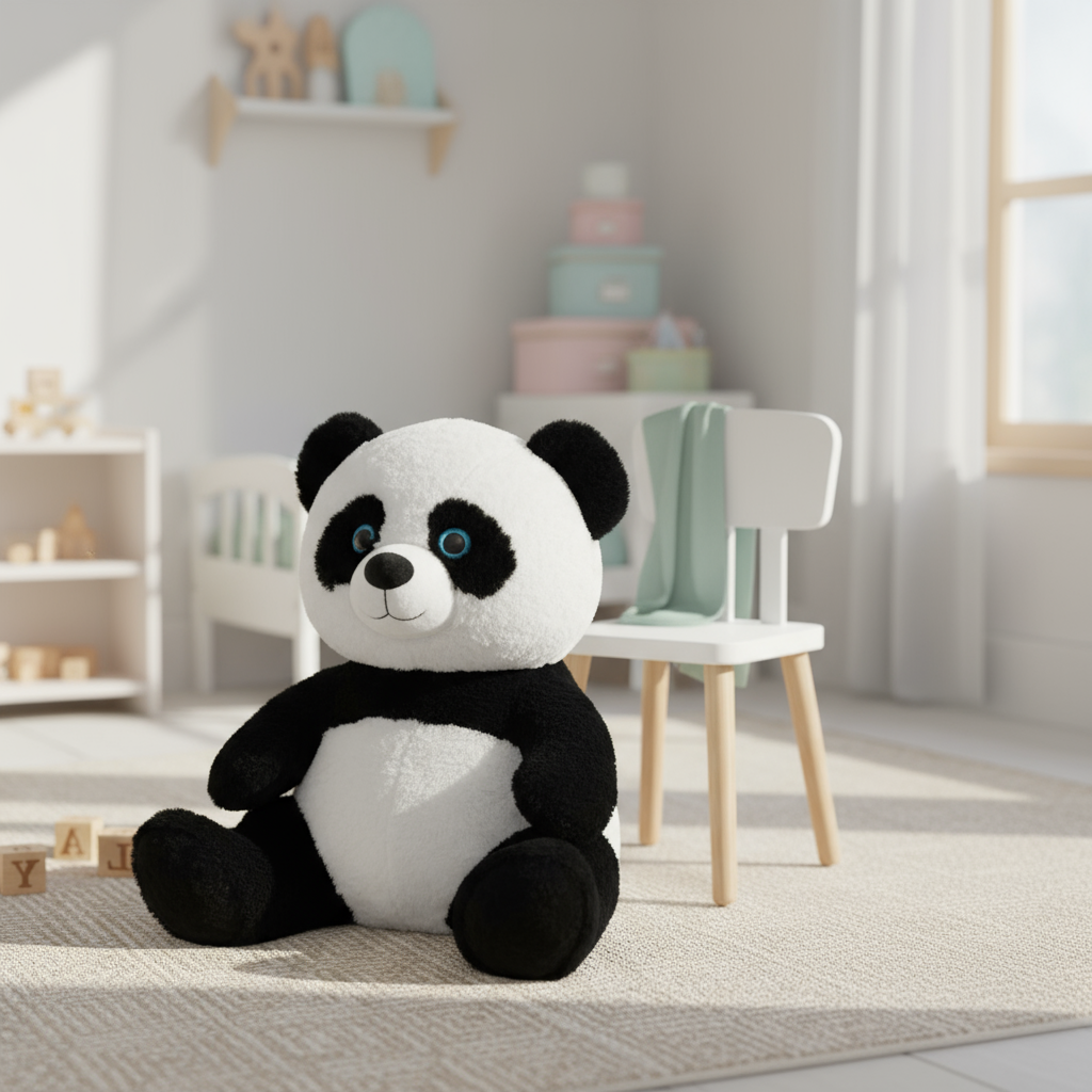 Plüschtier „Panda groß“ – 70 cm, Kinderspielzeug