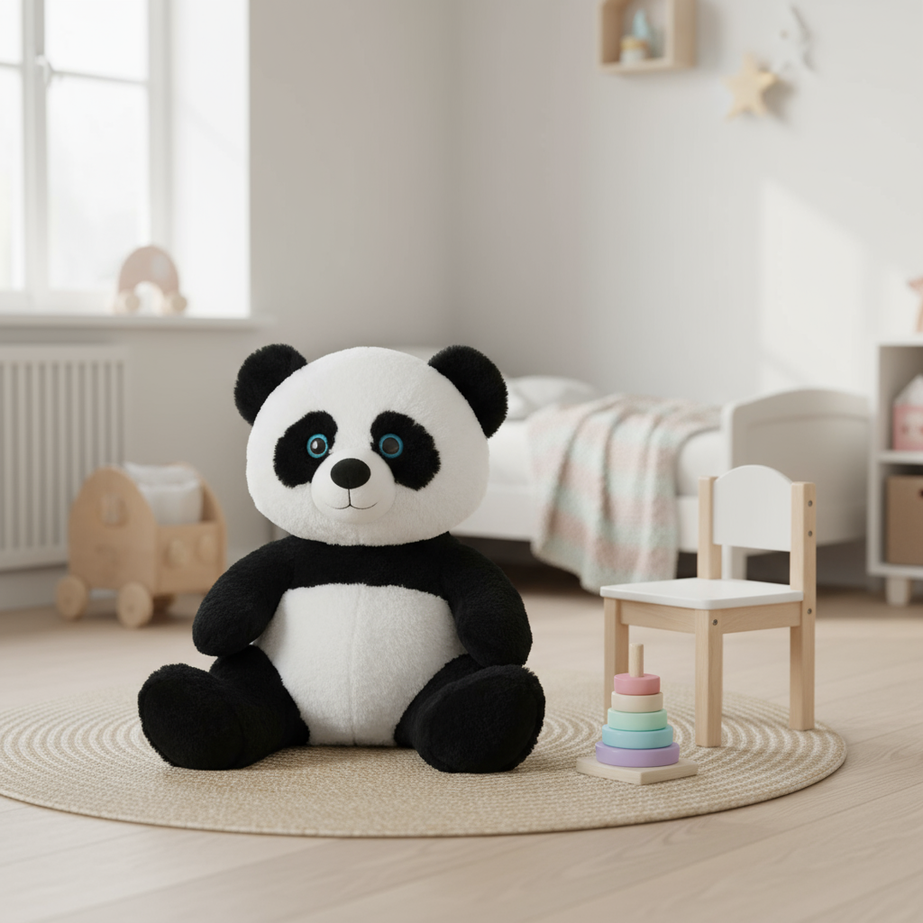 Plüschtier „Panda klein“ – 55 cm, Kinderspielzeig