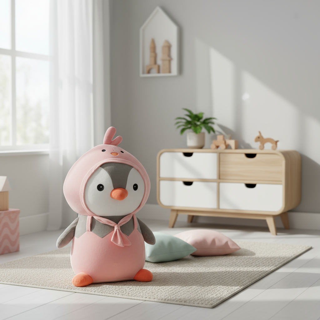Plüschtier „Pinguin groß“ – 65 cm, Kinderspielzeug