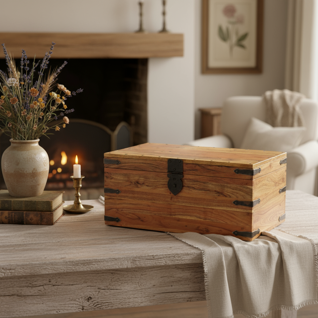 Truhe „Heritage Chest“ von DKD Home Decor – 60 x 30 x 30 cm