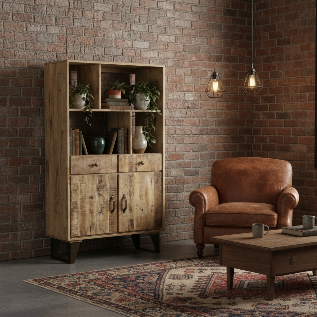 Regal „Urban Vintage“ von DKD Home Decor – 95 x 40 x 170 cm