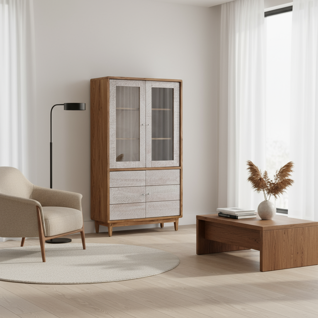 Vitrine „Heritage Showcase“ von DKD Home Decor – 100 x 40 x 192 cm
