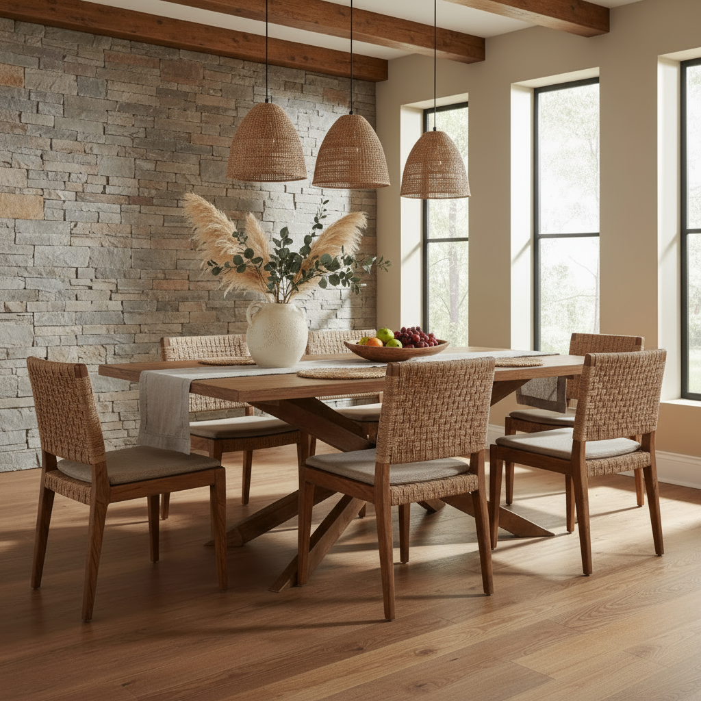 Esstisch „Rustic Elegance“ von DKD Home Decor – 180 x 86 x 76 cm