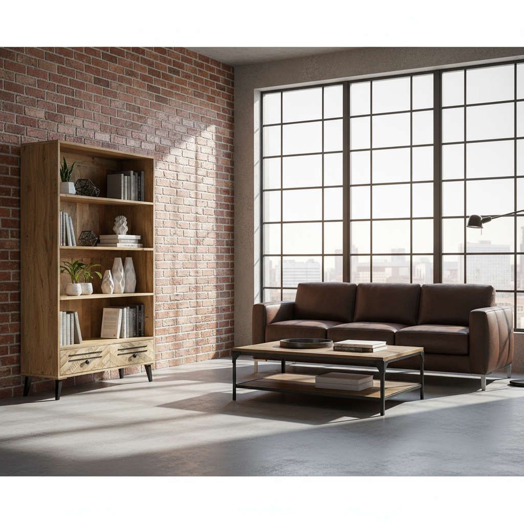 Regal „Manhattan“ von DKD Home Decor – 100 x 40 x 180 cm