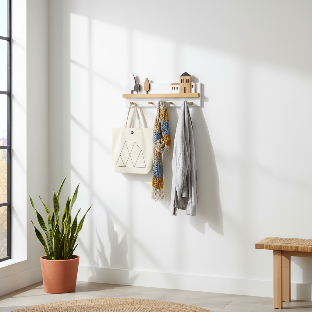 Wandgarderobe „Urban Village“ von DKD Home Decor – 40 x 4 x 17 cm