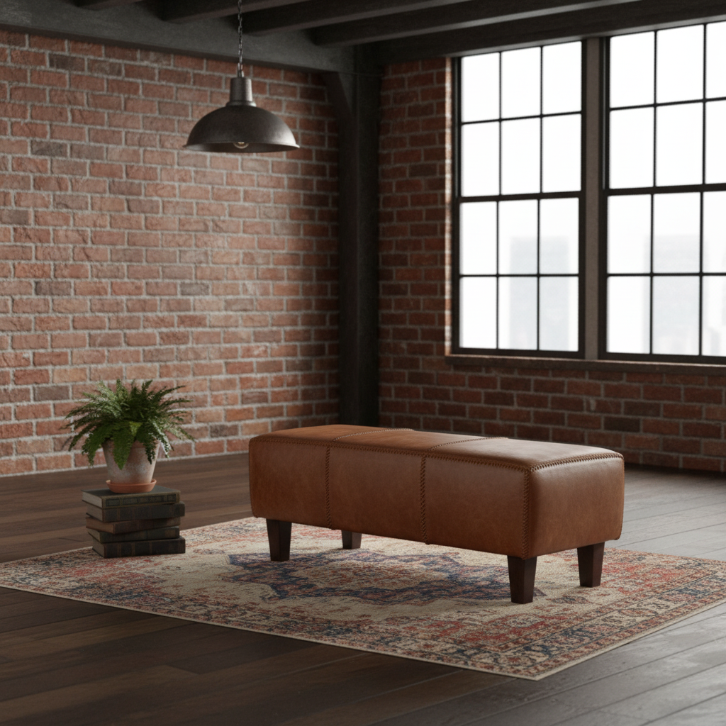 Sitzbank "Industrial Loft" von DKD Home Decor, 120 x 46 x 41 cm