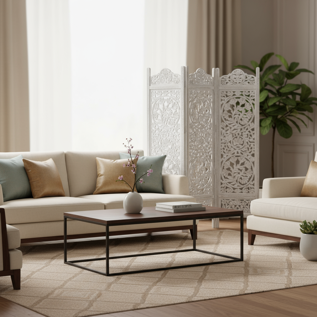Spanische Wand „Mumbai“ von DKD Home Decor – 150 x 2 x 180 cm