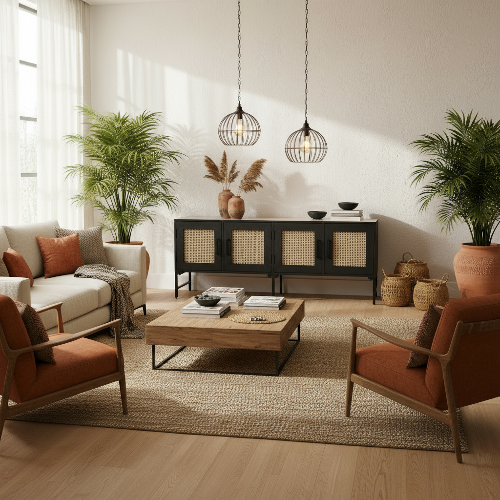 Kommode „Bali Breeze“ von DKD Home Decor – 155 x 40 x 61,5 cm