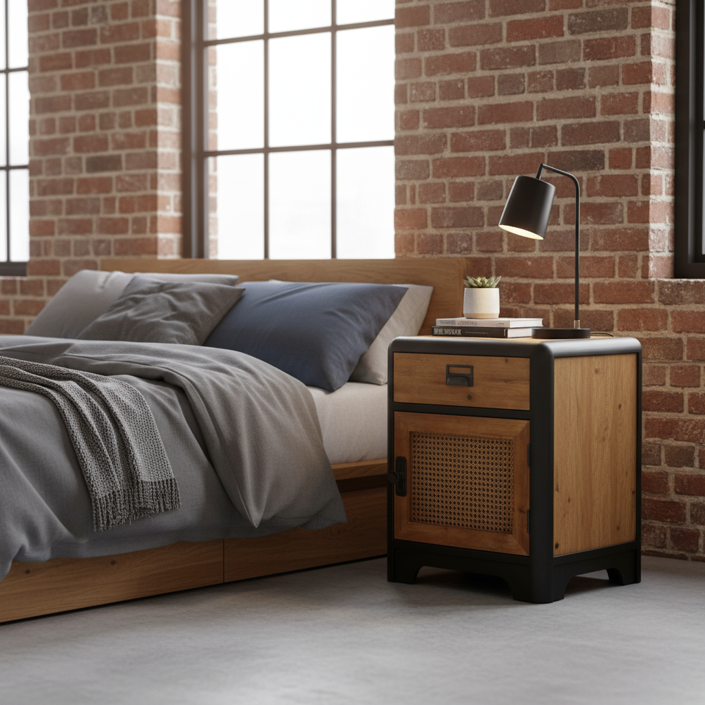 Nachttisch „Brooklyn“ von DKD Home Decor – 48 x 40 x 62 cm