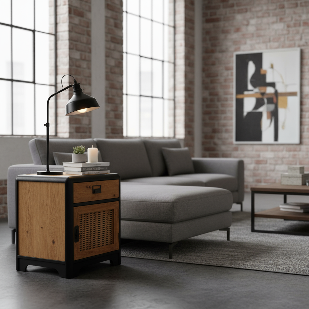 Nachttisch „Brooklyn“ von DKD Home Decor – 48 x 40 x 62 cm