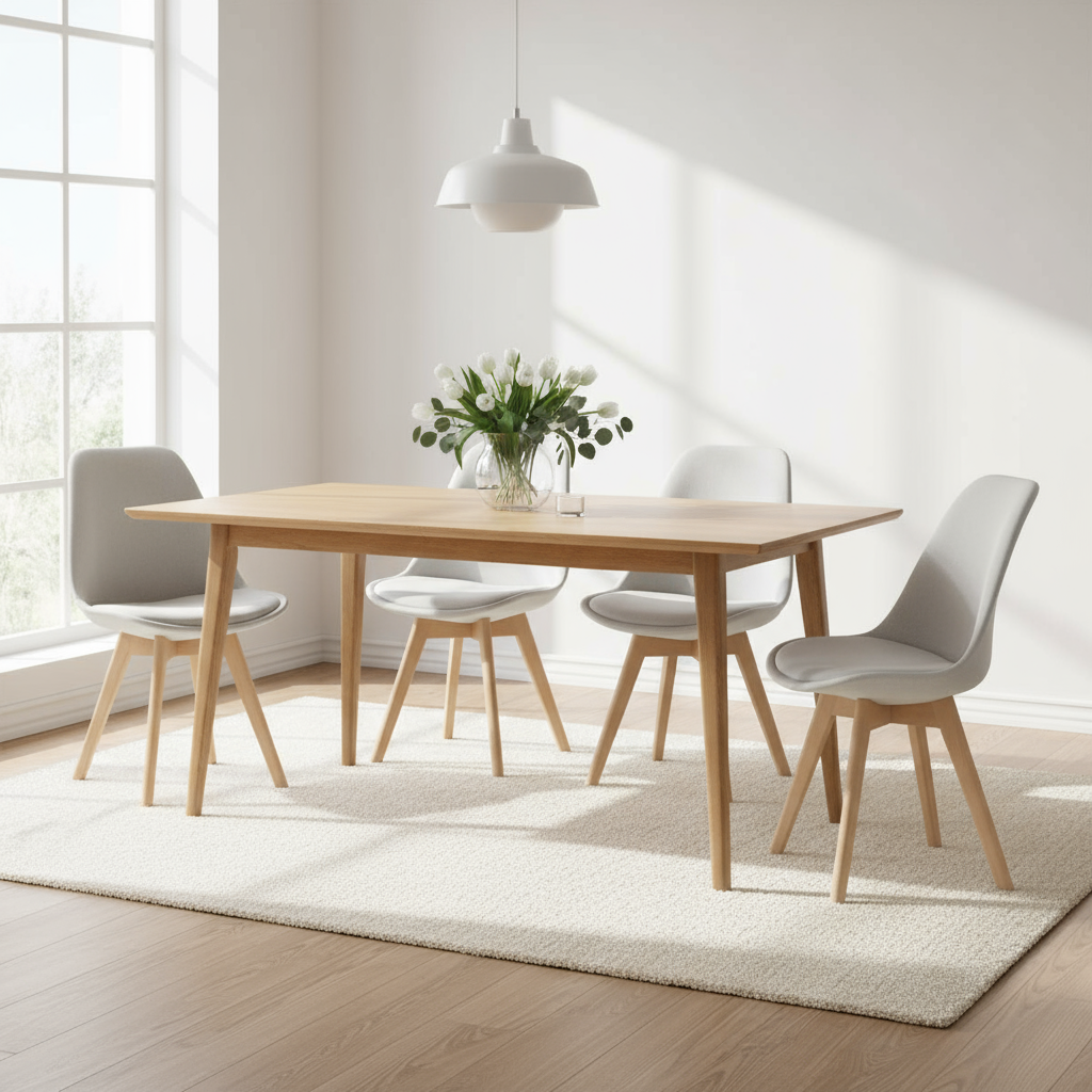 Stuhl „Nordic Comfort“ von DKD Home Decor – 48 x 56 x 83 cm