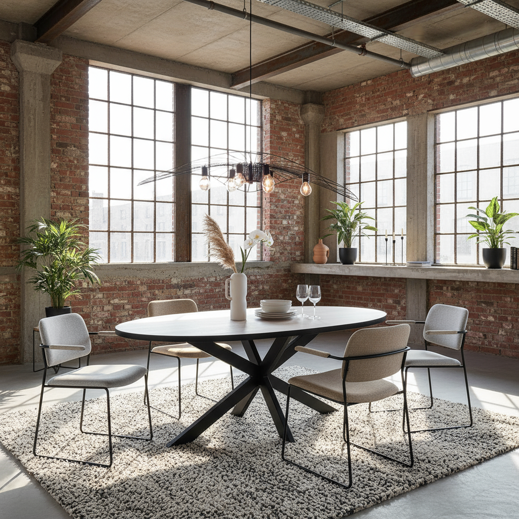 Esstisch „Loft Fusion“ von DKD Home Decor – 200 x 100 x 76 cm