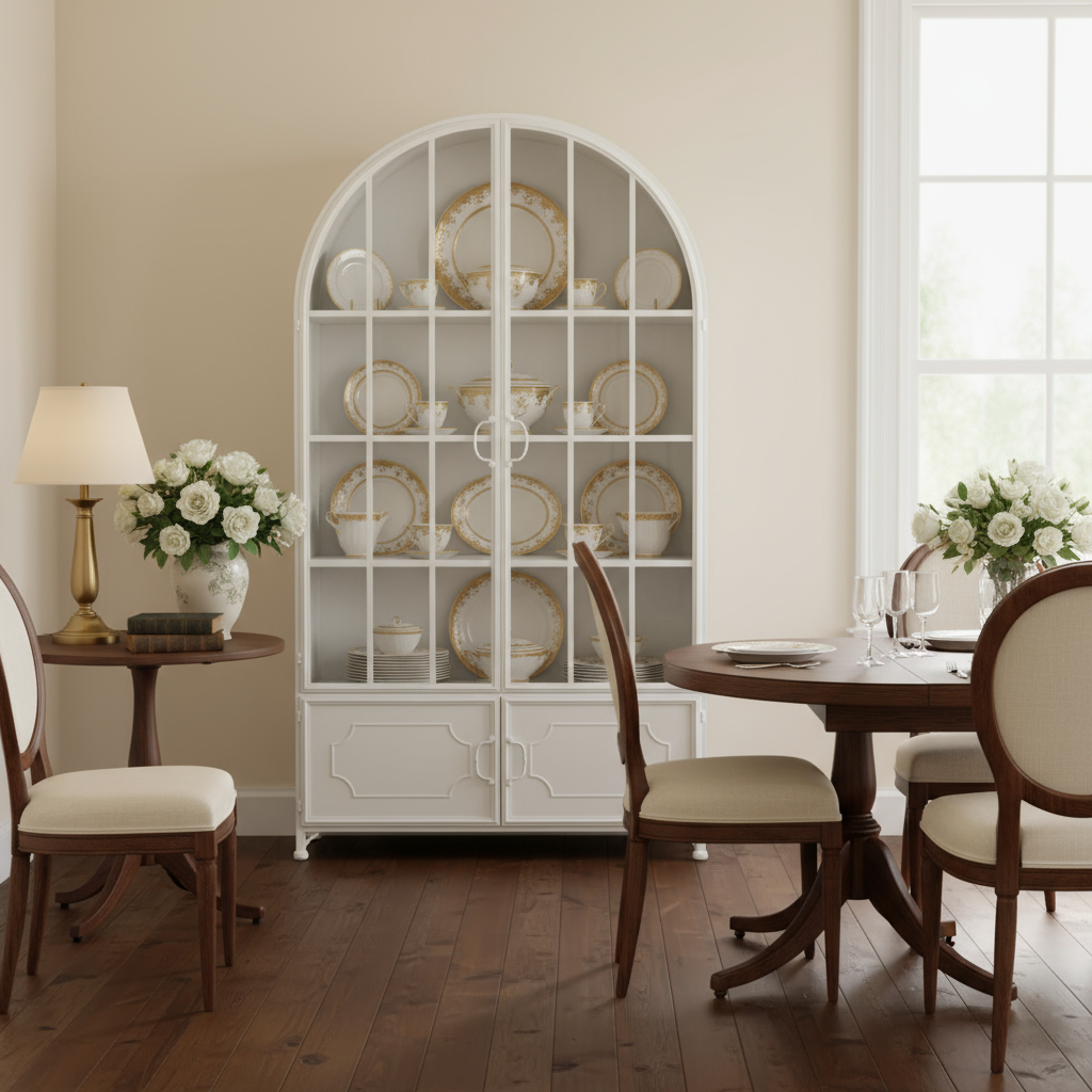 Vitrine „Romantic Showcase“ von DKD Home Decor – 91 x 36,5 x 172 cm
