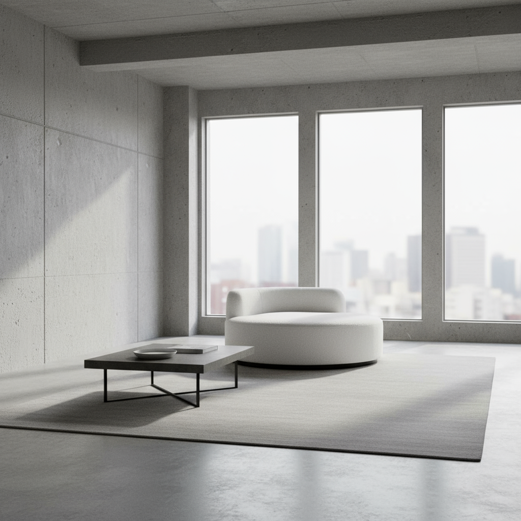 Rundes Sofa „Cloud Circle“ von DKD Home Decor in Weiß – Ø150 x 69 cm