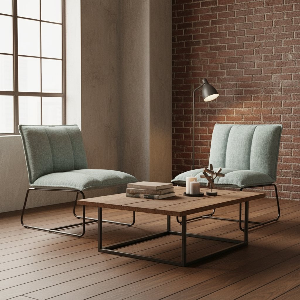 Sessel "Urban Green" von Home ESPRIT, 66 x 71 x 77 cm
