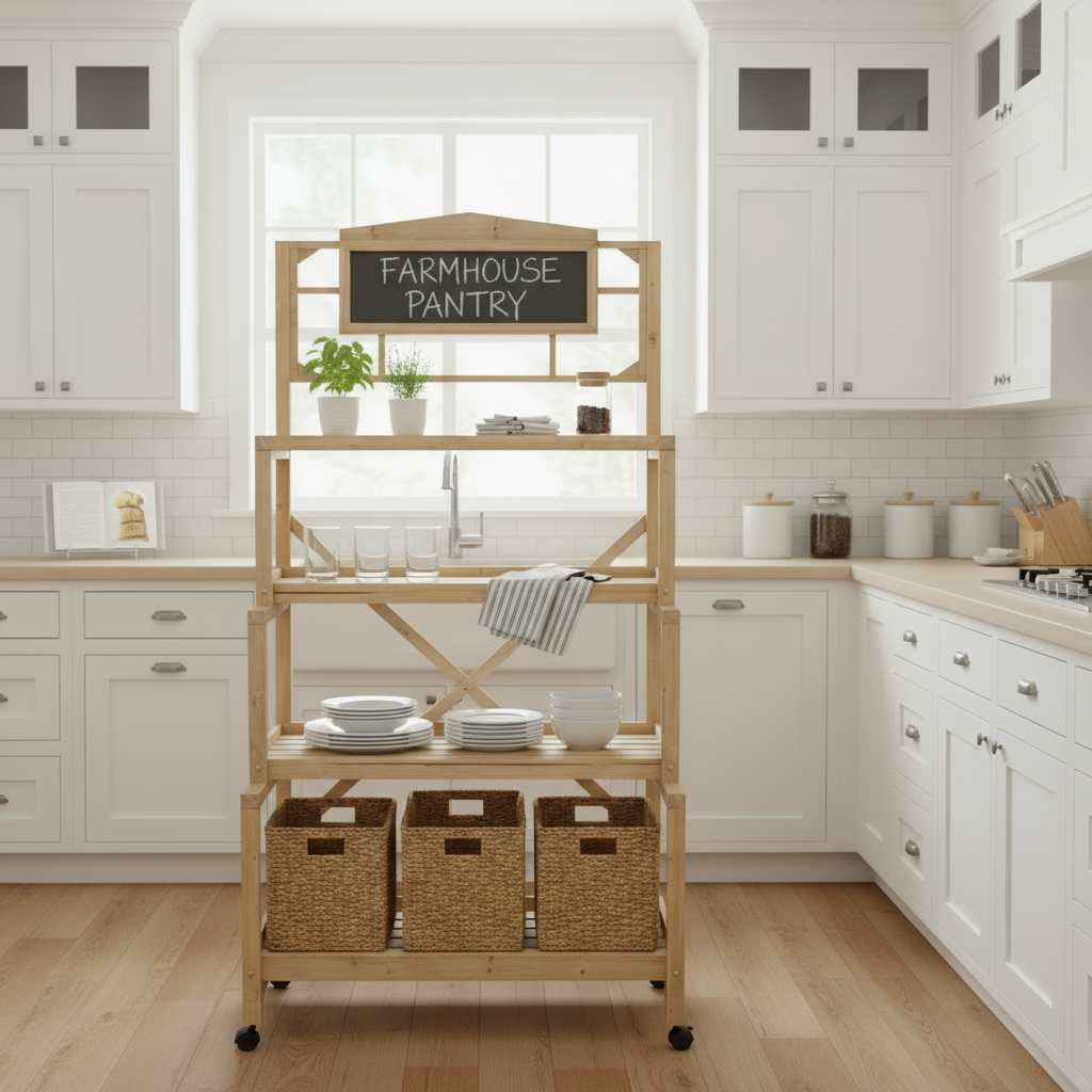 Rollregal „Garden Trolley“ von Home ESPRIT – 98 x 68 x 192 cm