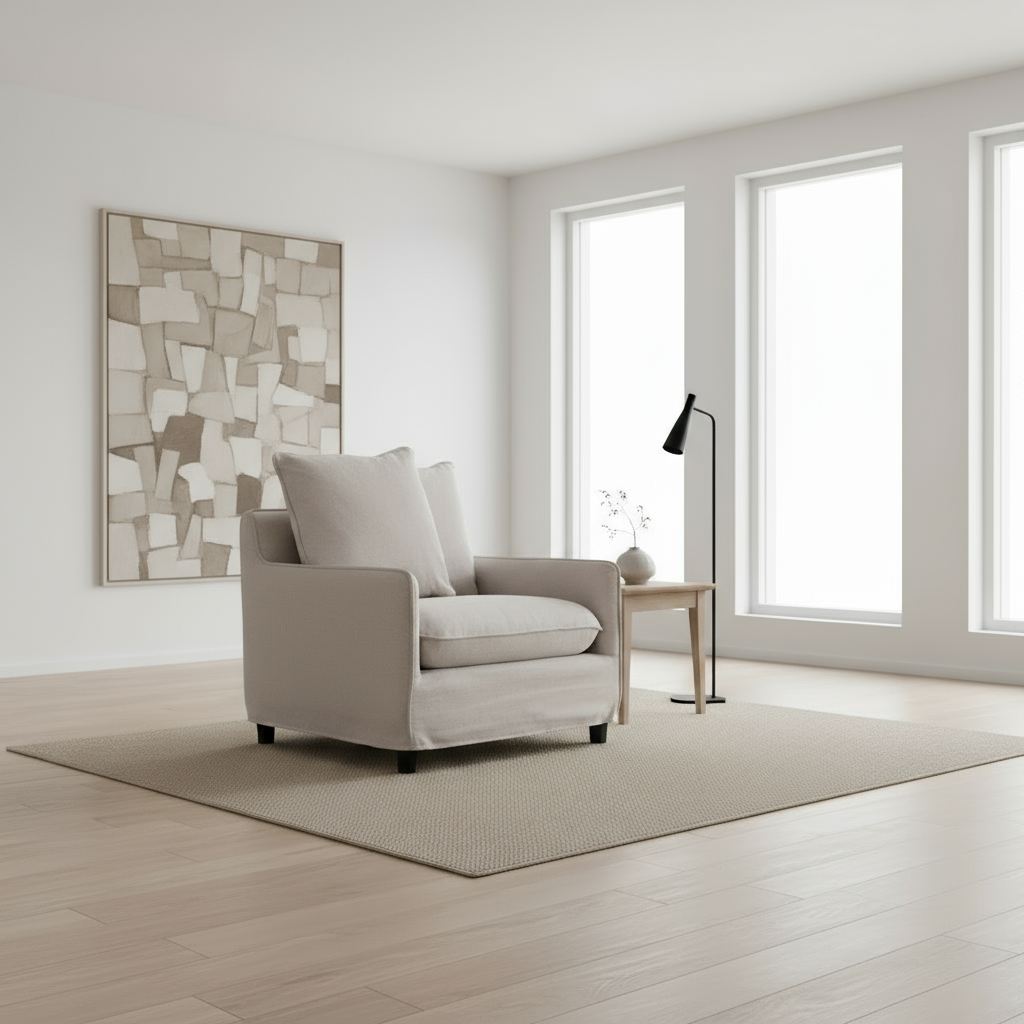Sessel "Scandi Comfort" von Home ESPRIT, 85 x 85 x 74 cm