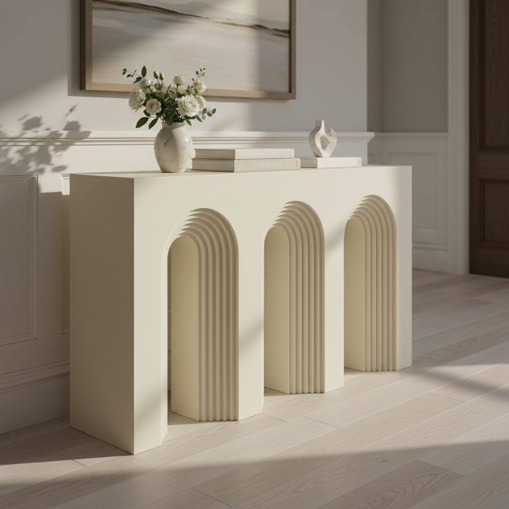 Konsole "Arch White" von Home ESPRIT, 150 x 35 x 87 cm