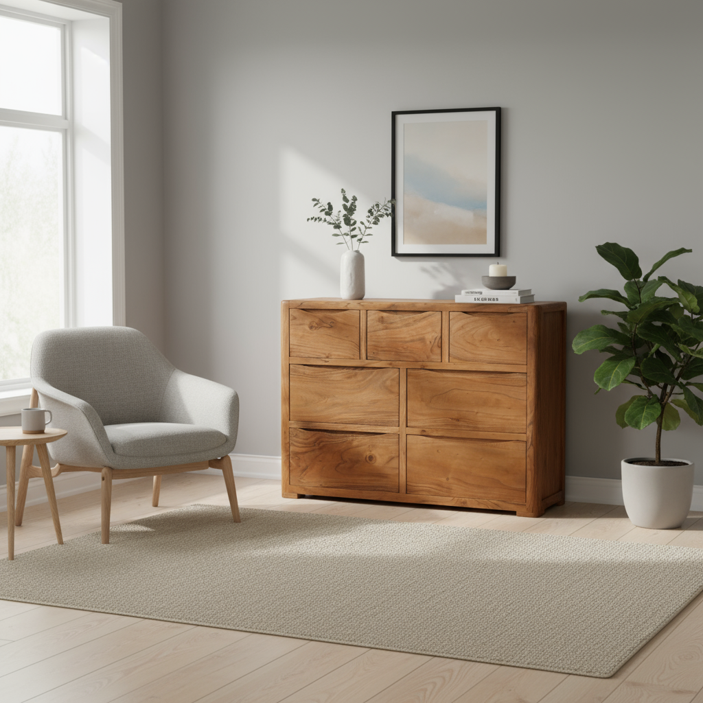 Kommode "Vintage Drawers" von Home ESPRIT, 120 x 40 x 90 cm