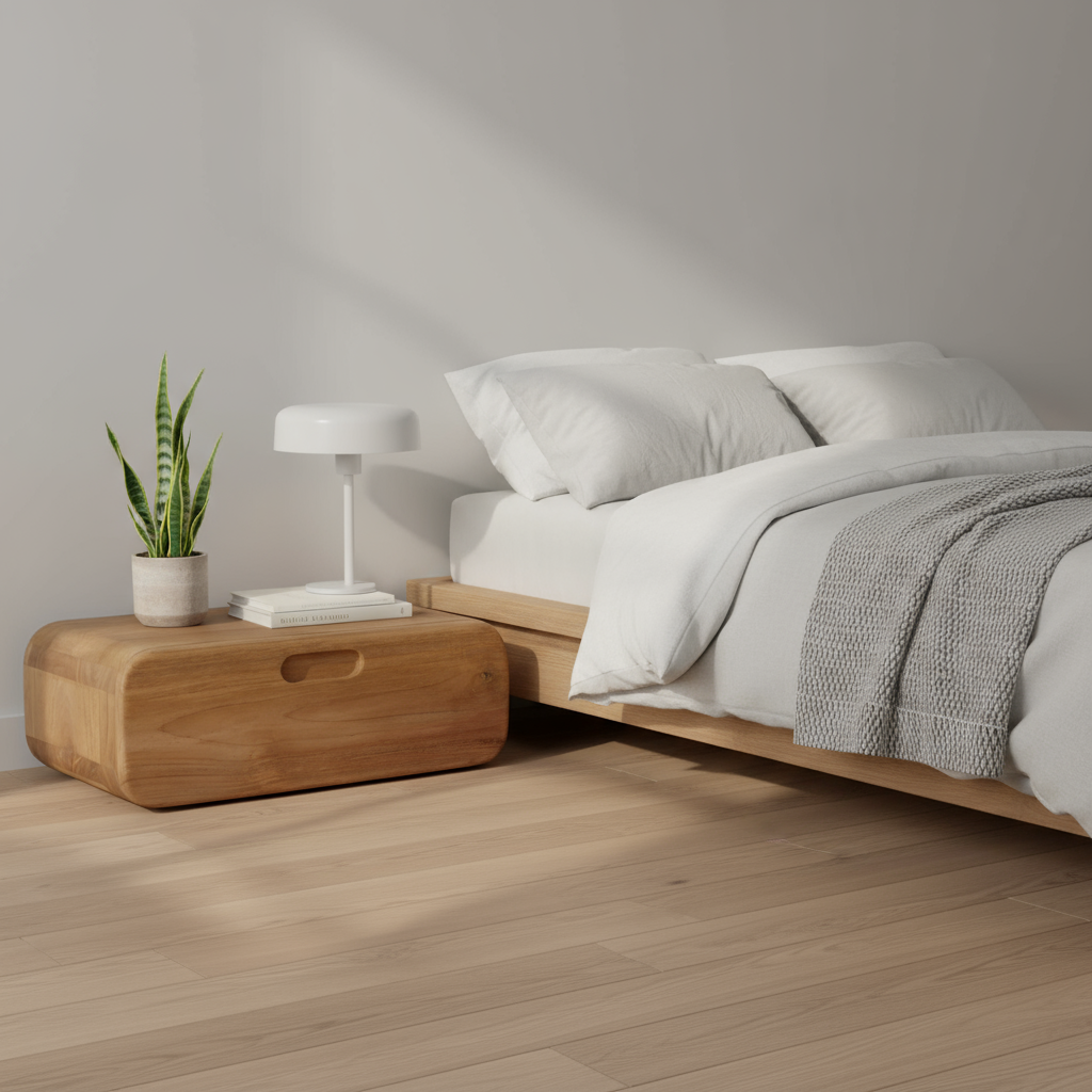 Nachttisch „Nordic Cube“ von Home ESPRIT – 50 x 40 x 17 cm