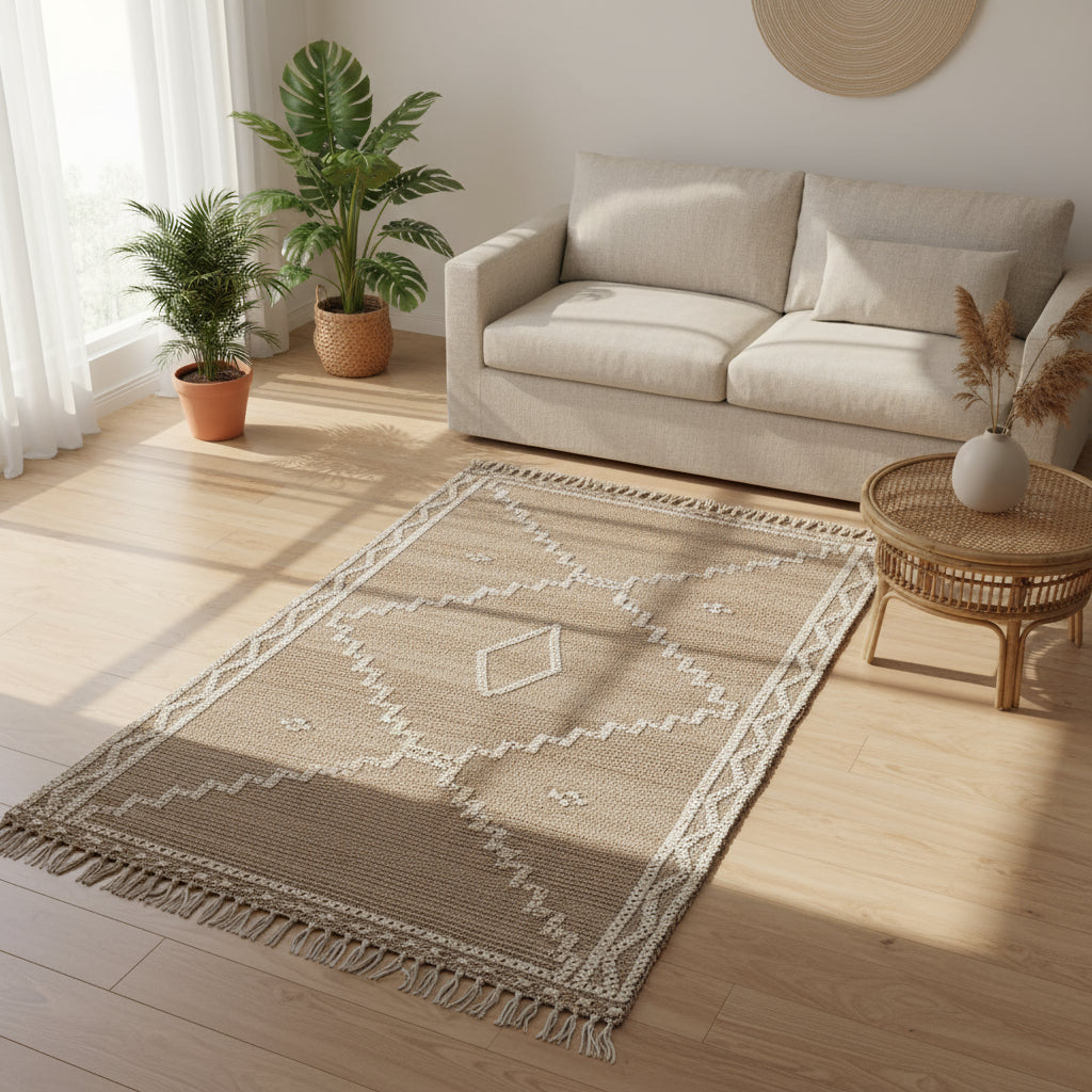 Teppich „Boho Geometry“ von Home ESPRIT – 160 x 230 x 1 cm