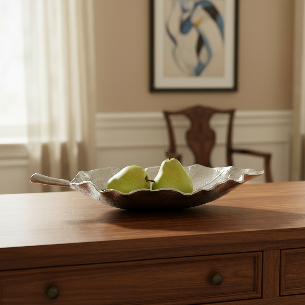 Dekoschale "Elegant Leaf" von Home ESPRIT, 37 x 18 x 4 cm