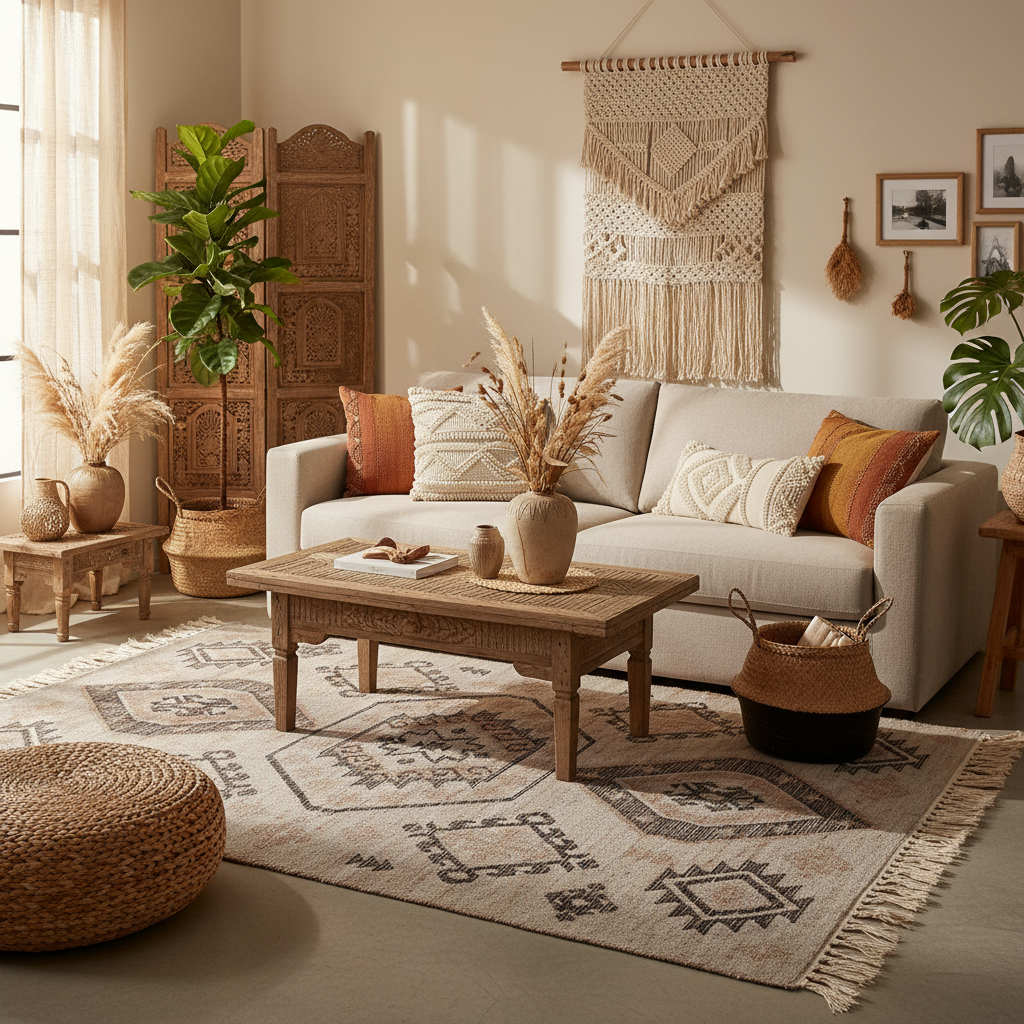 Teppich "Boho Kilim" von Home ESPRIT, 160 x 230 cm