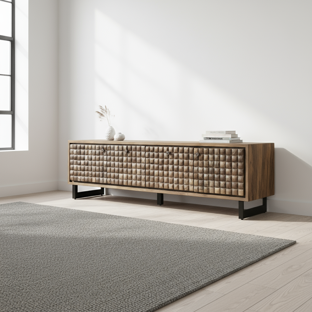 TV-Möbel „Urban Heritage“ von Home ESPRIT – 200 x 40 x 50 cm