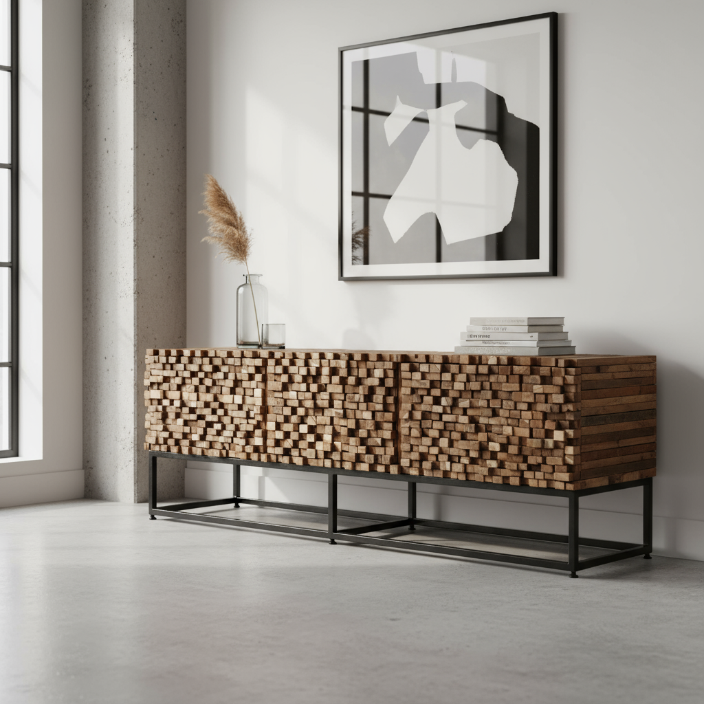 TV-Möbel „Urban Sticks“ von Home ESPRIT – 160 x 40 x 53 cm