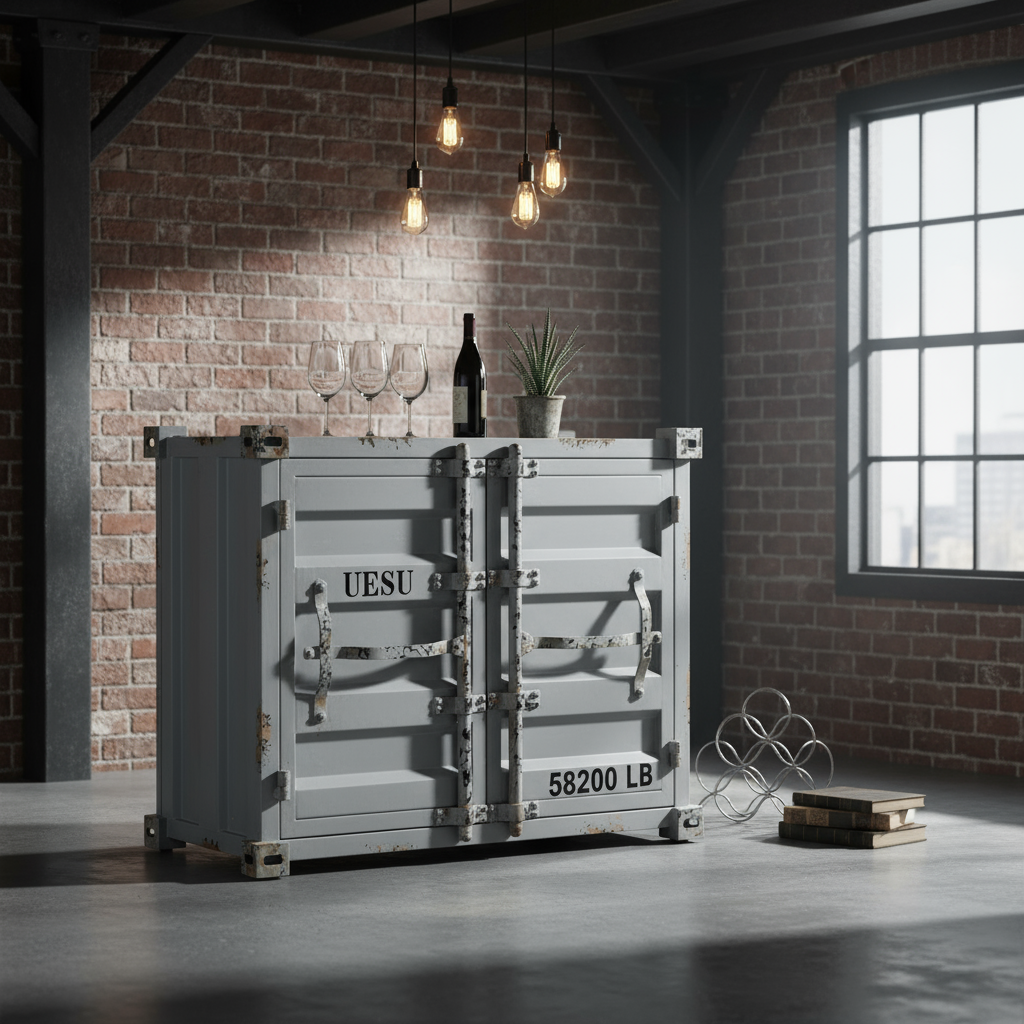 Bar-Schrank "Cargo Cellar" von Home ESPRIT, 77 x 41 x 64 cm