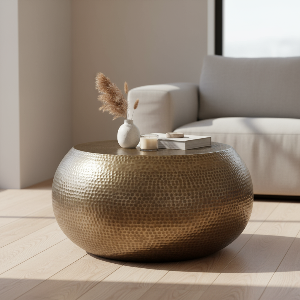 Couchtisch "Golden Globe" von Home ESPRIT, 60 x 60 x 30 cm
