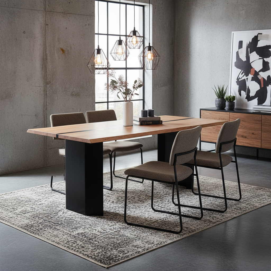 Esstisch "Urban Edge" von Home ESPRIT, 200 x 100 x 76 cm