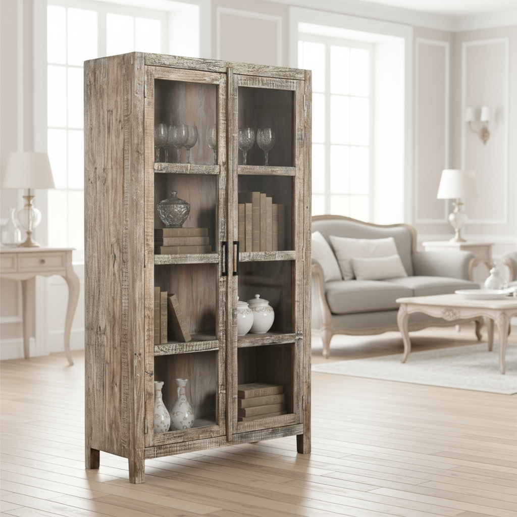 Vitrine "Vintage Display" von Home ESPRIT, 100 x 40 x 180 cm
