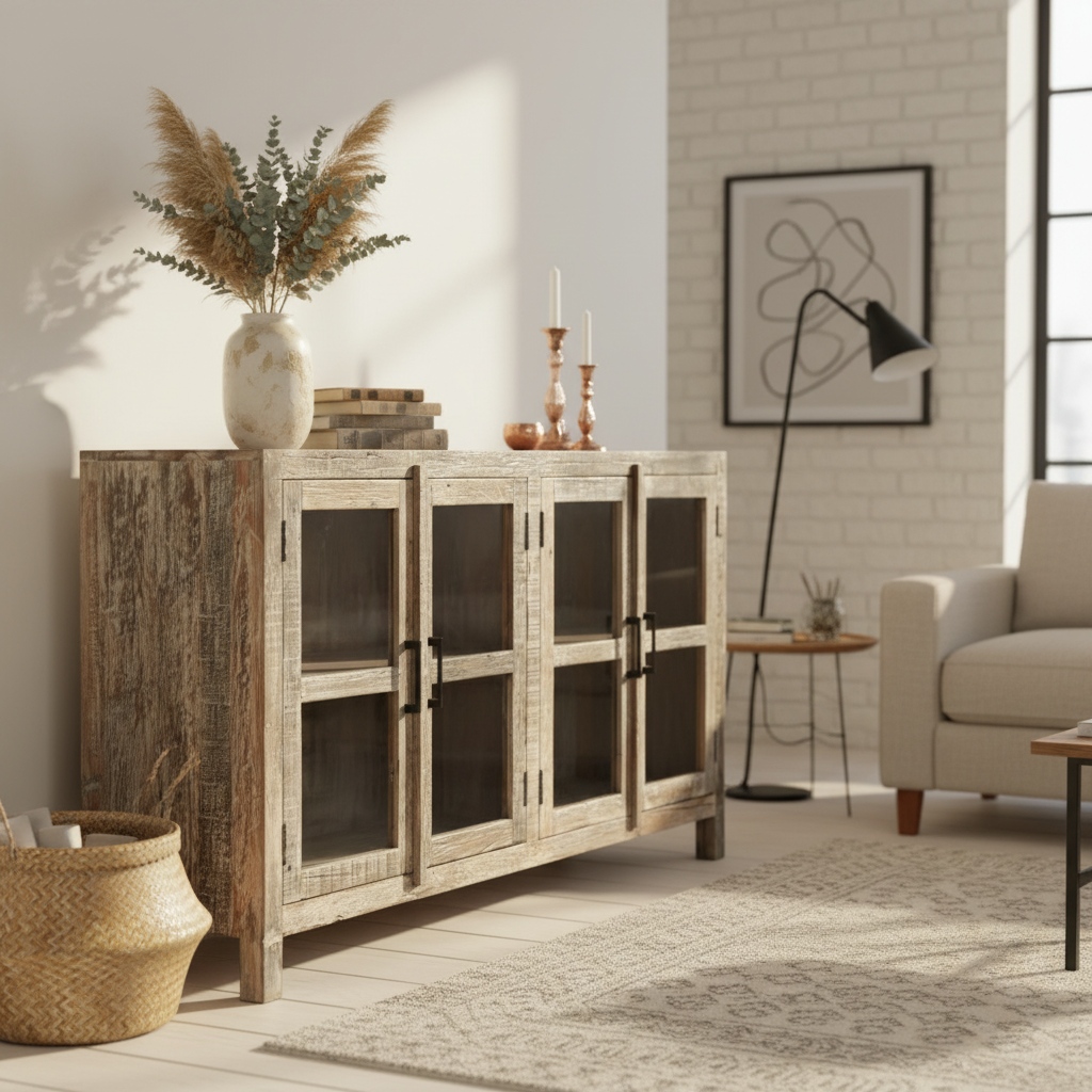 Sideboard "Urban Vintage" von Home ESPRIT, 170 x 40 x 90 cm