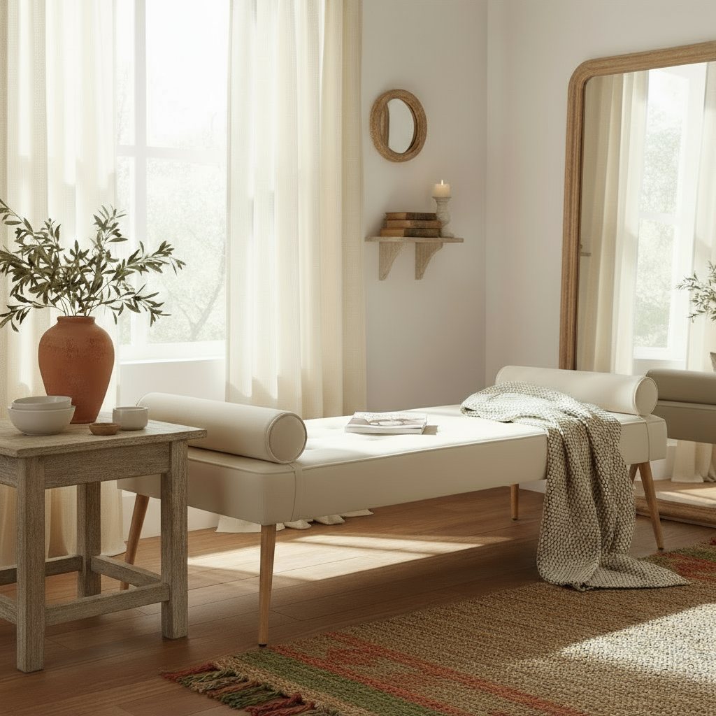 Diwan „Glamour Serenity“ von Home ESPRIT – 184 x 76 x 62 cm