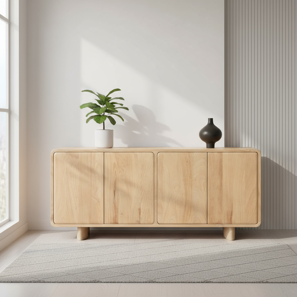 Kommode „Natural Elegance“ von Home ESPRIT – 180 x 40 x 80 cm