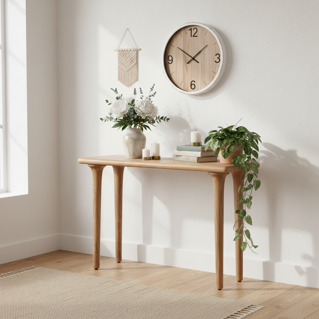 Konsolentisch "Romantic Mango" von Home ESPRIT in Braun, 120 x 40 x 76 cm