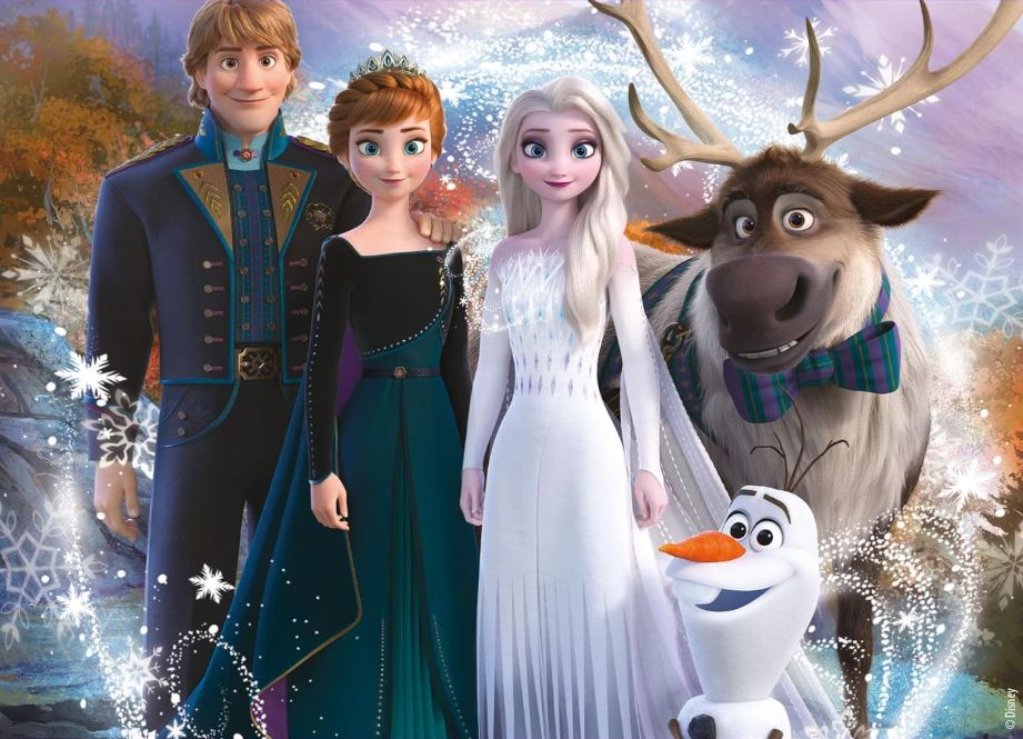 Holzspielzeug - Puzzle „Frozen“ von Clementoni – 12-teilig, für Kinder ab 3 Jahren