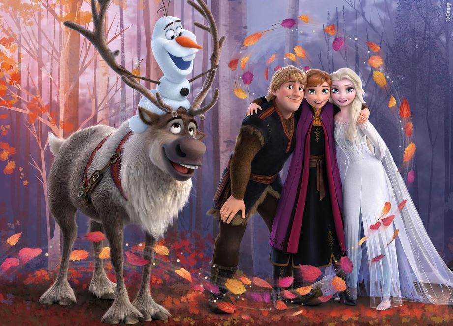Holzspielzeug - Puzzle „Frozen“ von Clementoni – 12-teilig, für Kinder ab 3 Jahren