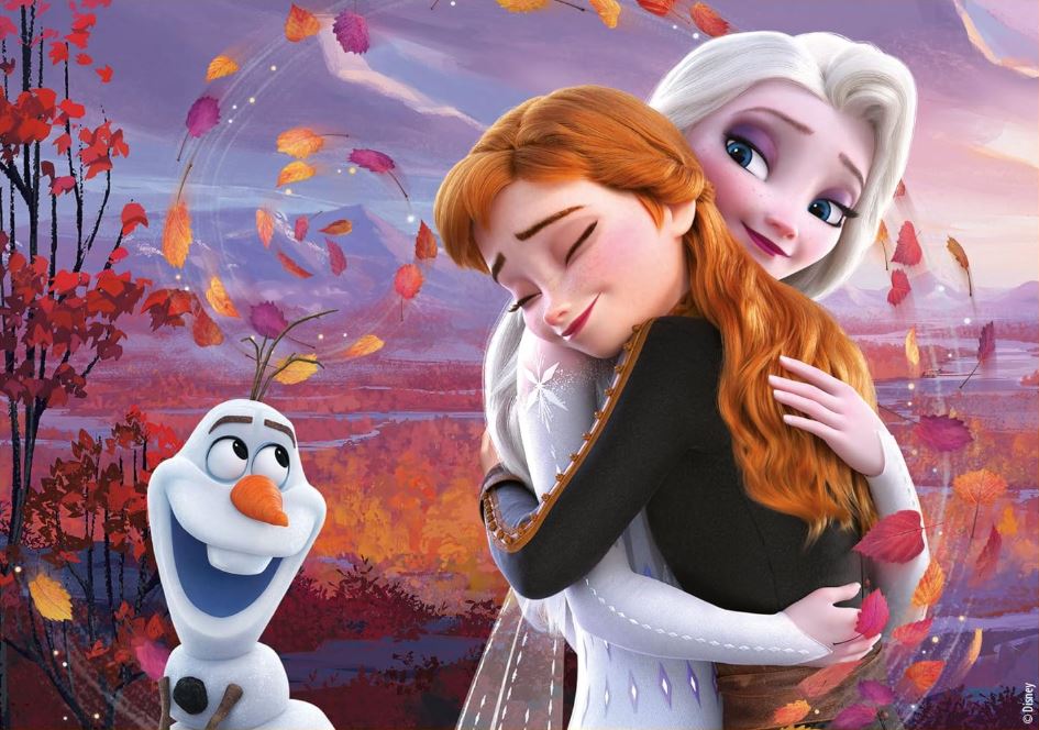 Holzspielzeug - Puzzle „Frozen“ von Clementoni – 12-teilig, für Kinder ab 3 Jahren