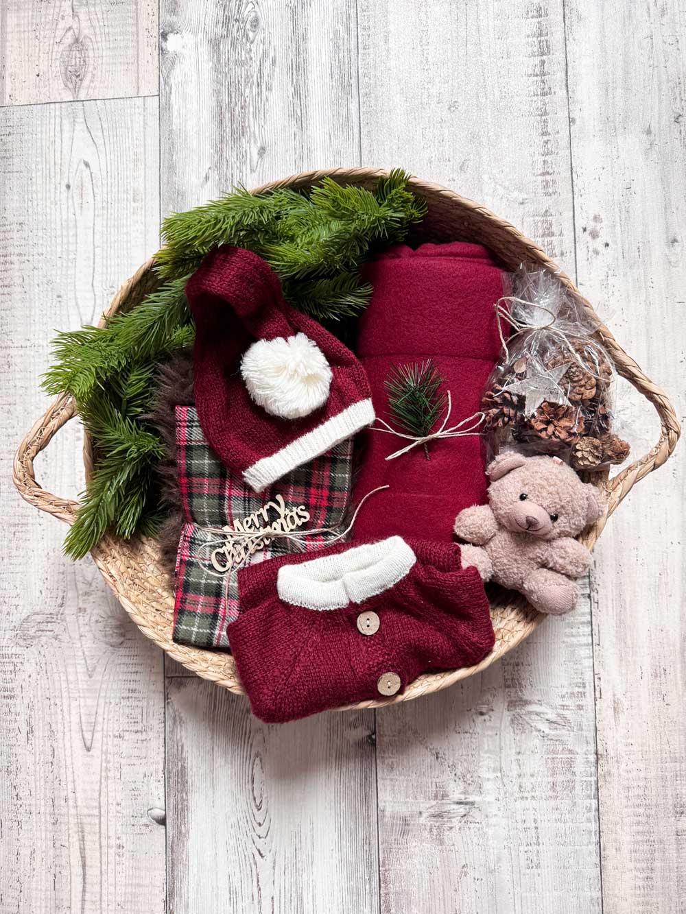 HEJ NOEL Geschenkbox - Fotorequisiten-Set für Babies von maibejbi