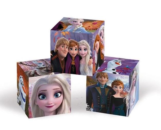 Holzspielzeug - Puzzle „Frozen“ von Clementoni – 12-teilig, für Kinder ab 3 Jahren