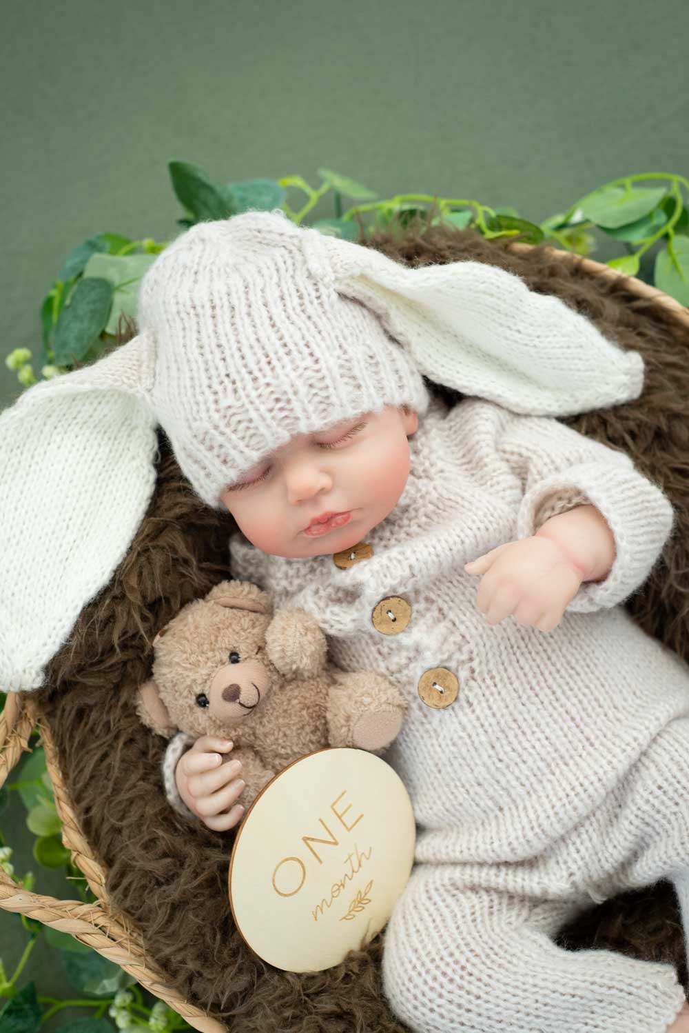 HEJ BUNNY Geschenkbox - Fotorequisiten-Set für Babies von maibejbi