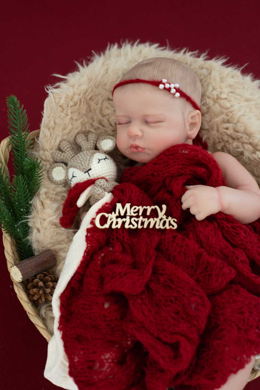 HEJ MERRY Geschenkbox - Fotorequisiten-Set für Babies von maibejbi