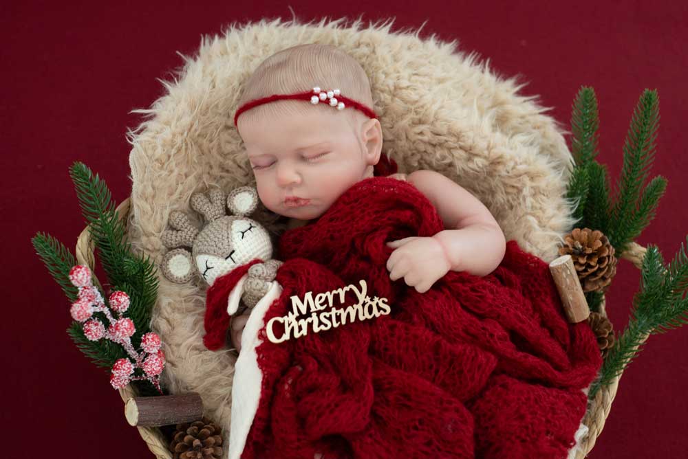 HEJ MERRY Geschenkbox - Fotorequisiten-Set für Babies von maibejbi