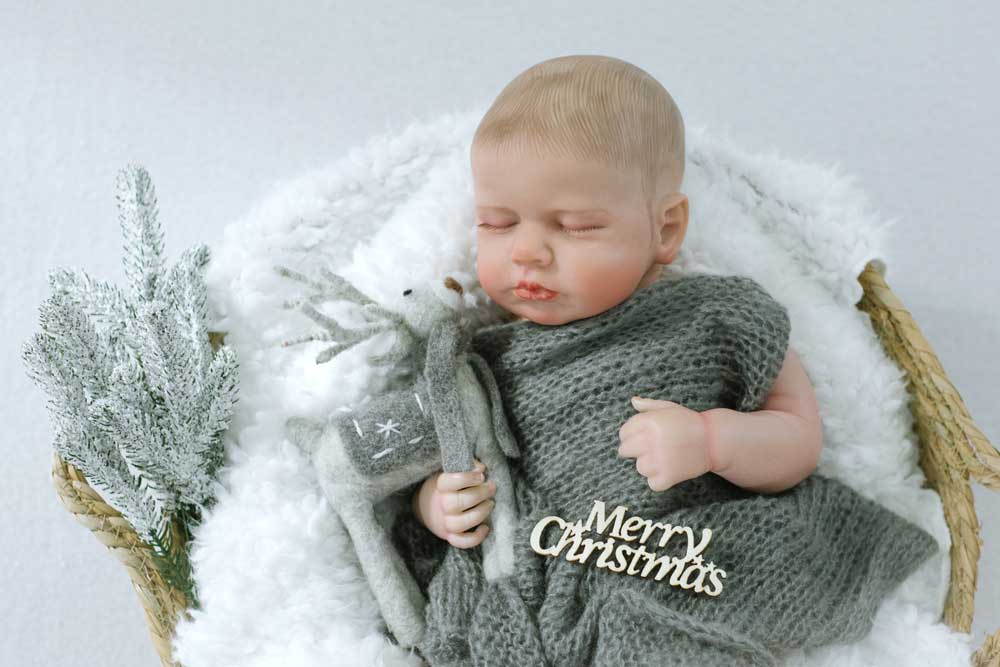 HEJ WINTER Geschenkbox - Fotorequisiten-Set für Babies von maibejbi