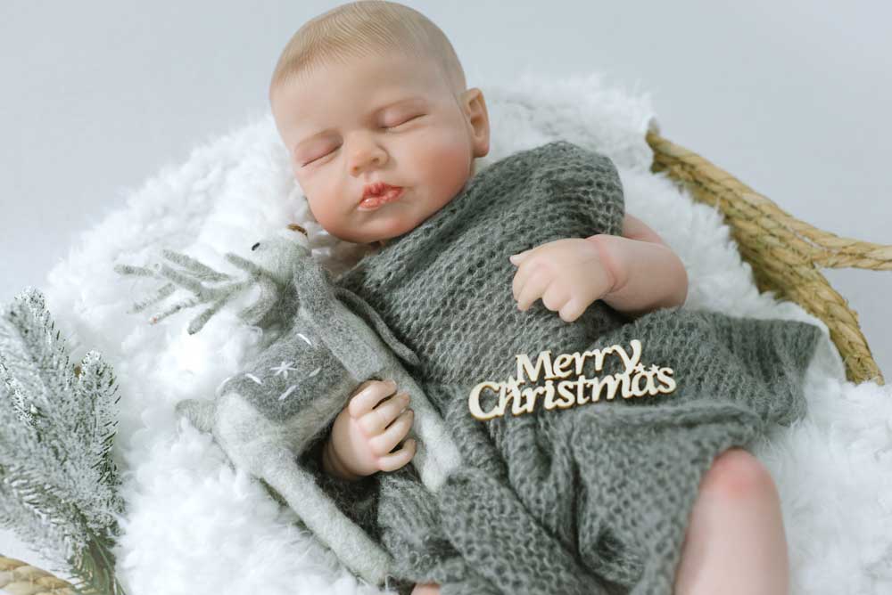 HEJ WINTER Geschenkbox - Fotorequisiten-Set für Babies von maibejbi