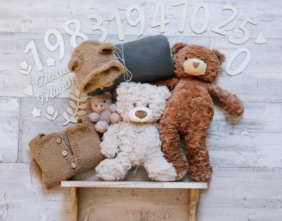HEJ BENNI Geschenkbox - Fotorequisiten-Set für Babies von maibejbi