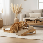 Kratzrampe „Scratchy“ von TRIXIE – Jute &amp; Pappe, 40 x 17 x 20 cm