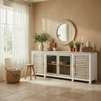 Kommode „Provence Romance“ von DKD Home Decor – 210 x 40 x 82 cm